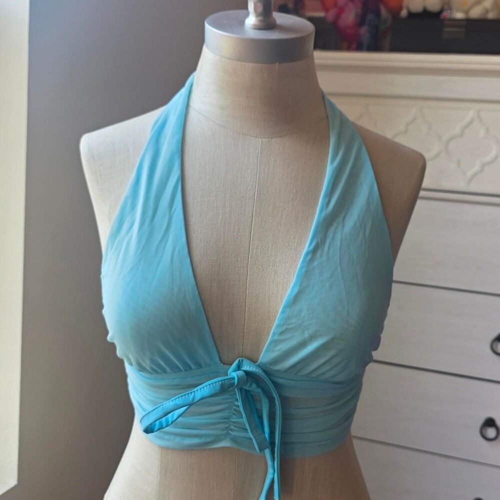 Rave Women's Blue Crop-top